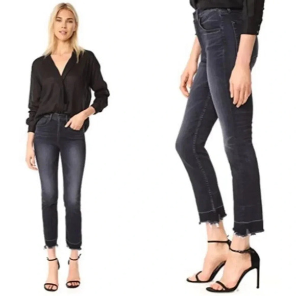 3x1 Straight Leg Crop Jeans - Picture 1 of 10